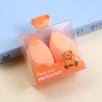 Esponjas de Maquillaje TEDDY ISLAND - Pack de 3 (Color Marrón Claro)