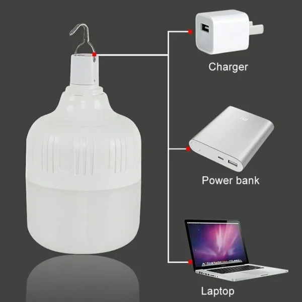 Foco Recargable de Emergencia 100W - Imagen 2