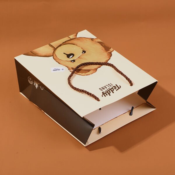 Bolsa de Regalo Grande TEDDY ISLAND - Cabeza de Oso - Imagen 3