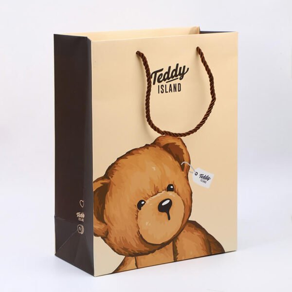 Bolsa de Regalo Grande TEDDY ISLAND - Cabeza de Oso - Imagen 2