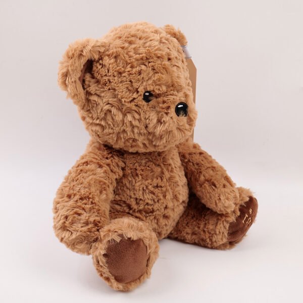 Muñeco de Peluche Oso Sentado TEDDY ISLAND - 25 cm (Color Oscuro) - Imagen 3