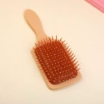 Peine de Masaje Cuadrado TEDDY ISLAND - Marrón Claro - Imagen 3