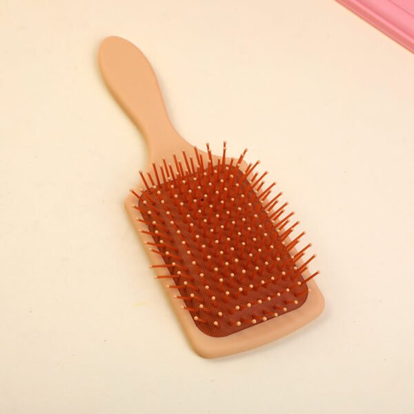 Peine de Masaje Cuadrado TEDDY ISLAND - Marrón Claro - Imagen 3