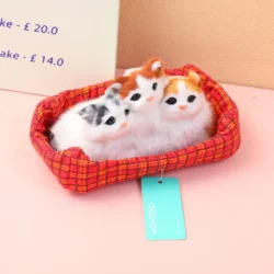Adorno Para Auto - Tres Gatitos en Uno