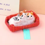 Adorno Para Auto - Tres Gatitos en Uno