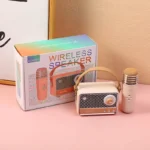 Micrófono Karaoke Inalámbrico Multifuncional C18 - Color Khaki - Imagen 2