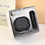 Set de Micrófono y Altavoz Inalámbrico A16 Negro con Tres Modos de Voz