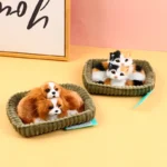 Simulador de Mascotas Tiernas de Perros y Gatos para Auto - 2 en 1