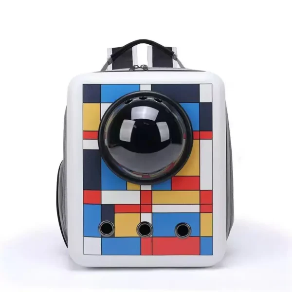 Mochila Geométrica para Mascotas - Tres Modelos Diferentes - Imagen 3