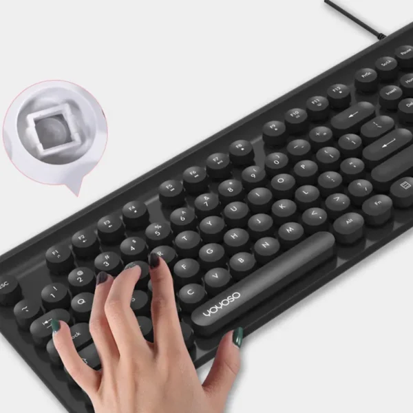 Teclado Mecánico Redondo - Imagen 2