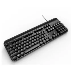 Teclado Silencioso para Oficina con mouse