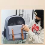 Mochila para Mascotas con Apertura Lateral y Ventilación