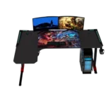 Escritorio Mesa Gamer grande con Iluminación RGB