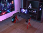 Escritorio Mesa Gamer Compacto con Iluminación RGB - Imagen 5