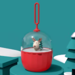 Lámpara Musical Portátil en Forma de Botella - Roja - Imagen 2