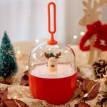 Lámpara Musical Portátil en Forma de Botella - Roja