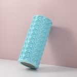 Rodillo de Yoga EVA para Masaje y Entrenamiento – Azul
