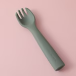 Tenedor de Silicona Antideslizante para Cocina - Verde Oscuro - Imagen 3