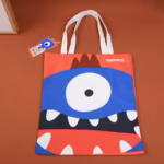 Bolso de Compras Grande TOMARMON Series Big Eye – Azul Oscuro