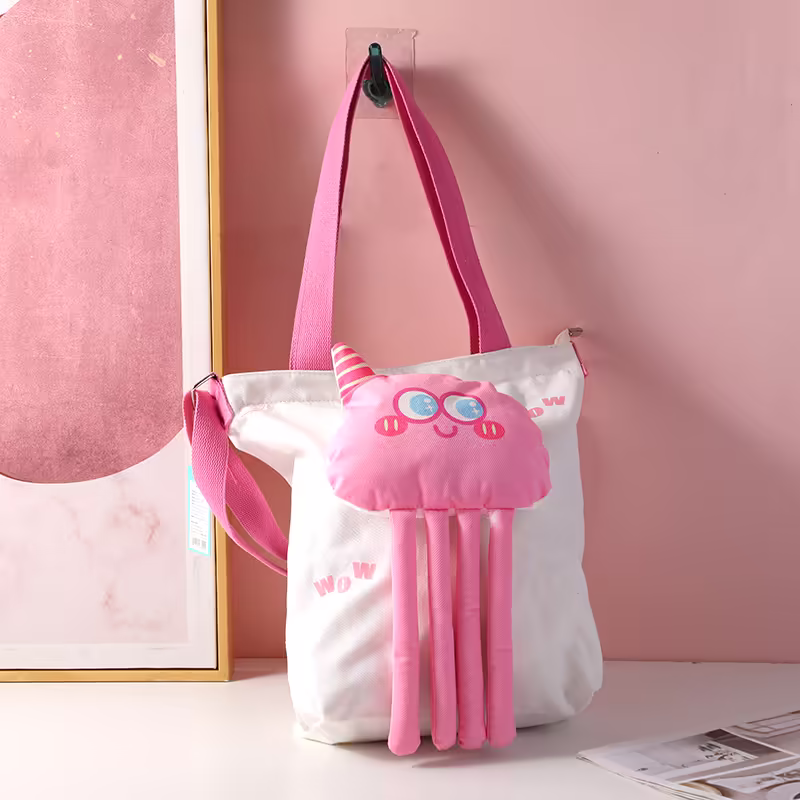 bolso pulpo Bolso Bandolera Pulpo – Rosa - Imagen 1