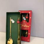 Set de Colgantes de Resina Cuchara y Tenedor (2 Piezas)