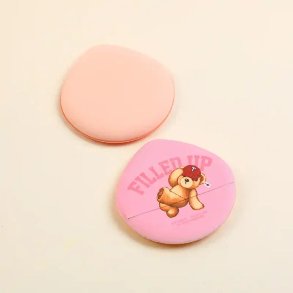 Esponja de Maquillaje Teddy Island Series Rosa - Imagen 3