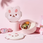 Lonchera Cute Rabbit 1000ml con Diseño Tierno de Conejito - Imagen 3