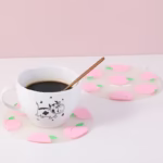 Set de 2 Posavasos Aislantes con Diseño de Frutas - Rosado - Imagen 3