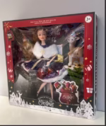 Muñeca Articulada 11.5” Christmas Series con Accesorios Navideños - Imagen 2