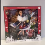 Muñeca Articulada 11.5” Christmas Series con Accesorios Navideños