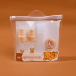 kit de Botellas de Viaje Multipropósito Teddy Island (6 Piezas)