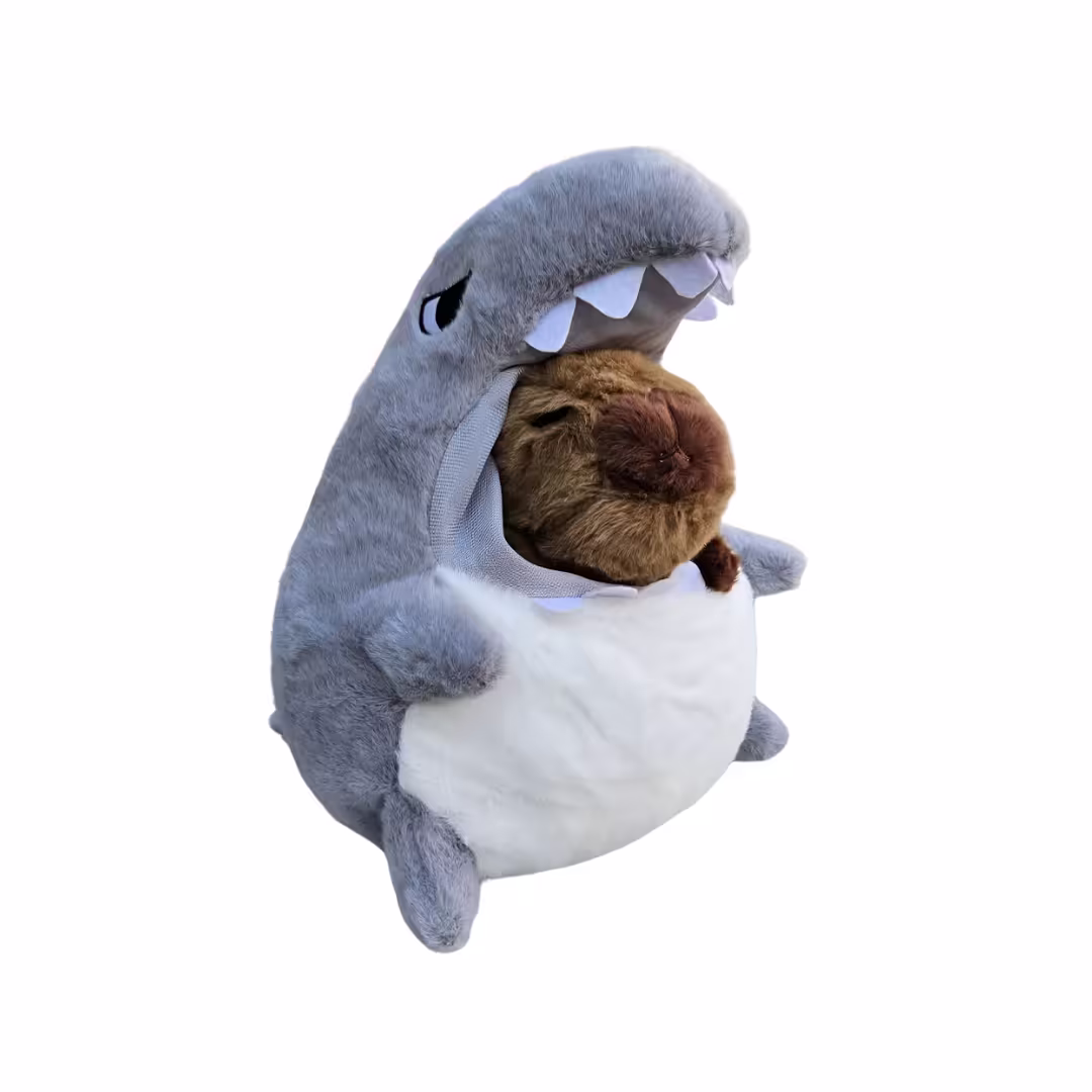 Caoibara-yoyoso-Ecuador-venta Peluche Capibara Tiburón - Imagen 1