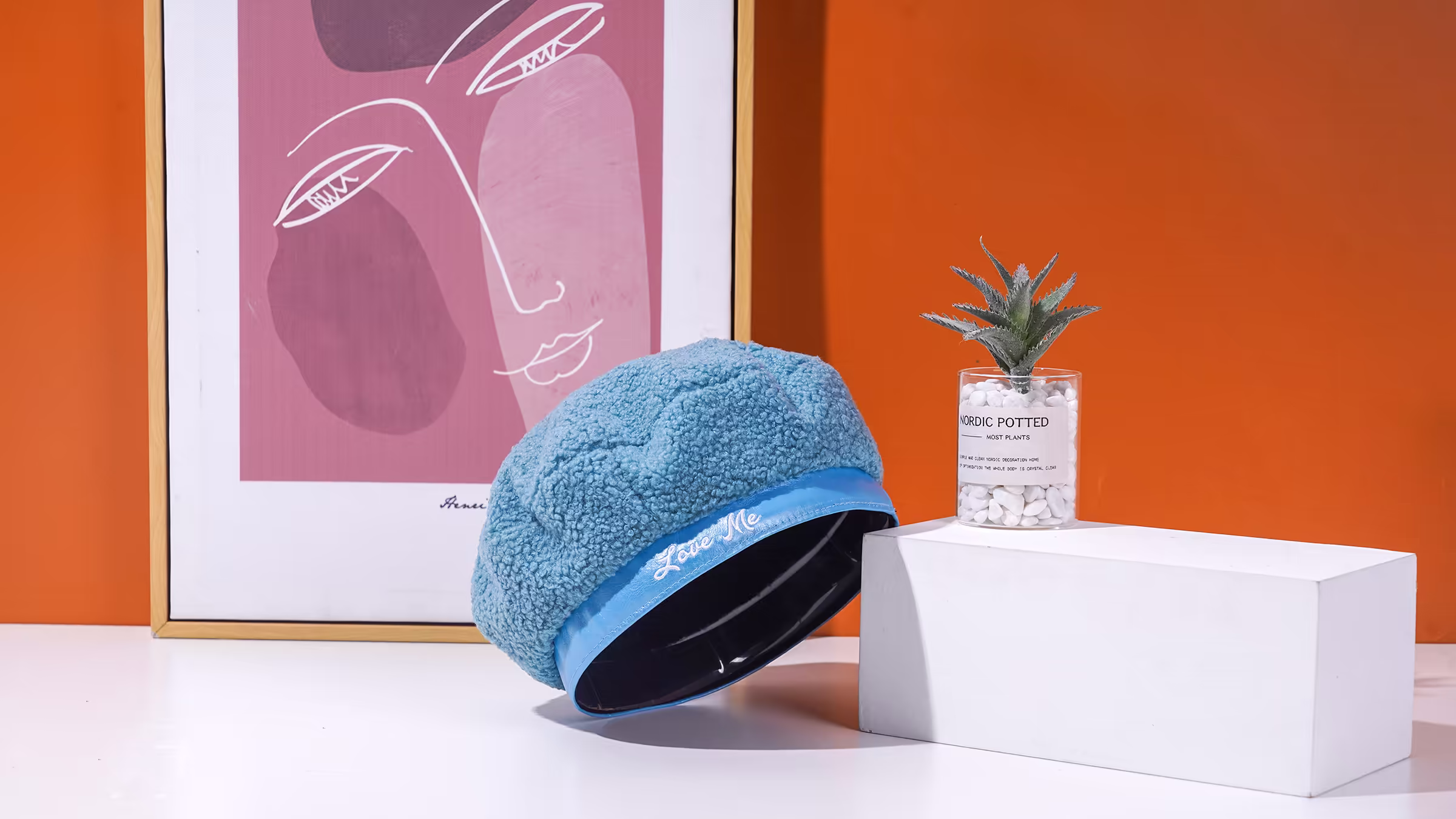 accesorios de vestir Boina Azul de Moda Trendy Color – Estilo y Elegancia en un Solo Accesorio - Imagen 1