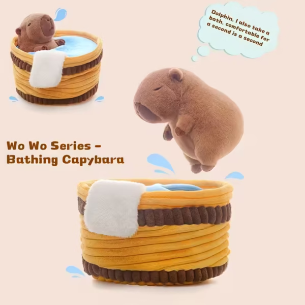 Peluche Capibara con Tina - Imagen 3