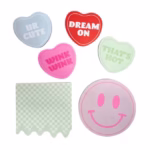 Notas Adhesivas- stickers de corazón - Imagen 2