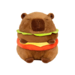 Peluche Capibara de Hamburguesa