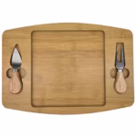 Juego de Tabla con utensilios de Acero Inoxidable