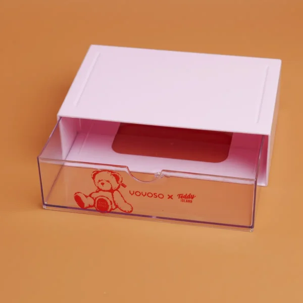 Caja de Almacenamiento de Cajón Capa Única Teddy Island x YOYOSO