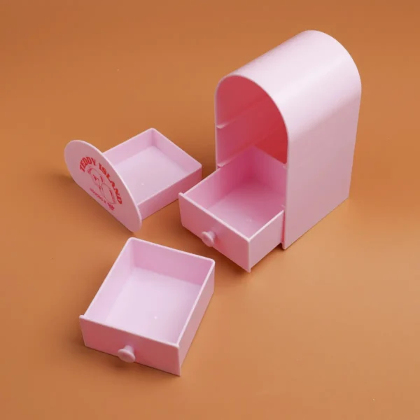 Caja de Almacenamiento Tres Capas Teddy Island x YOYOSO