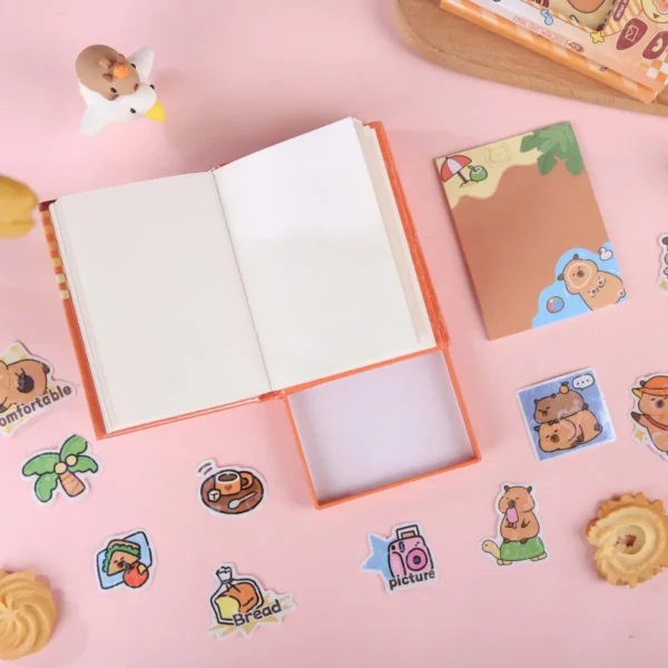 Cuaderno de Tapa Dura A7 Capybara Series YOYOSO