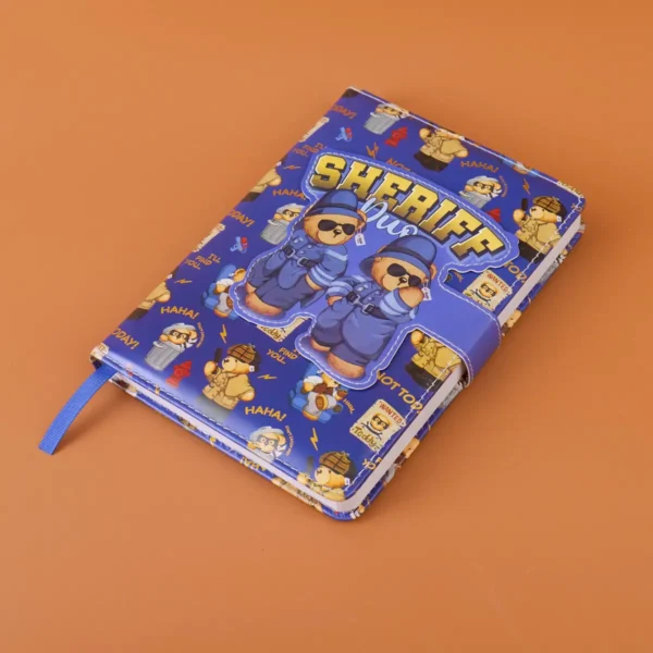 Cuaderno Magnético Azul B6 Teddy Island x YOYOSO