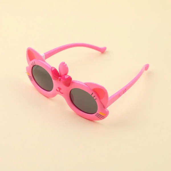 Gafas de Sol para Niños Estilo Gatito Color Rosa YOYOSO