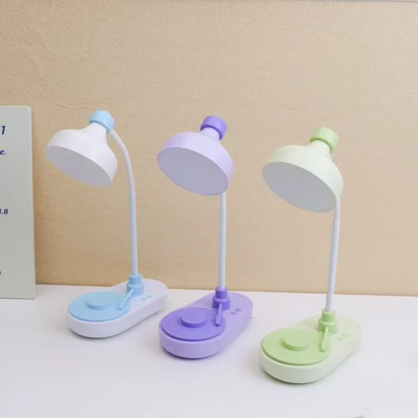 Lámpara Mesa con Reproductor de Vinilo Recargable Azul YOYOSO