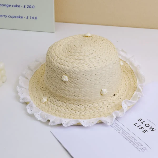 Sombrero de Paja Infantil Beige YOYOSO