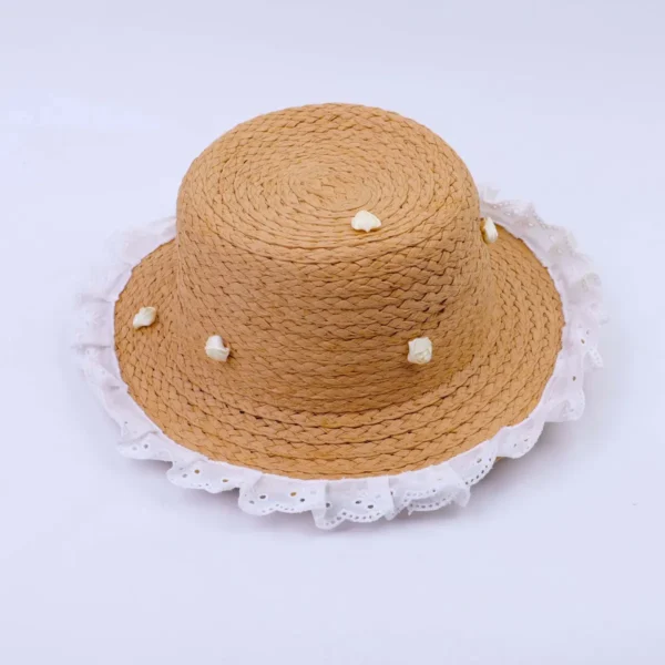 Sombrero de Paja para Niños Flower YOYOSO