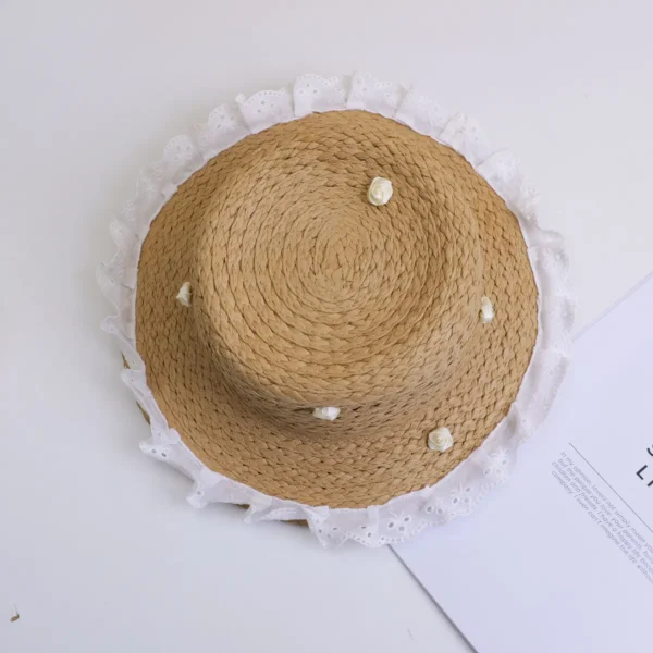 Sombrero de Paja para Niños Flower YOYOSO