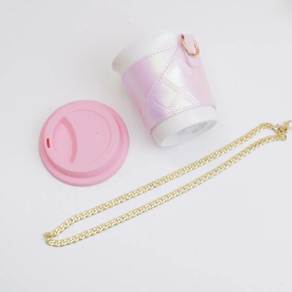 Taza con Asa de Cadena - Rosa YOYOSO