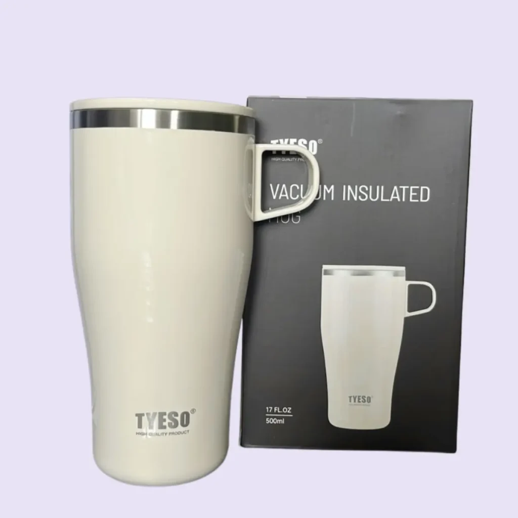 Termo TYESO 500ml Blanco YOYOSO