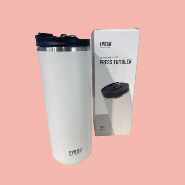 Termo TYESO 750ml Blanco YOYOSO