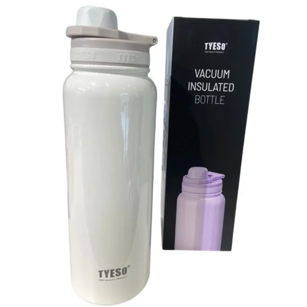 Termo TYESO de Acero Inoxidable 1050ml Blanco